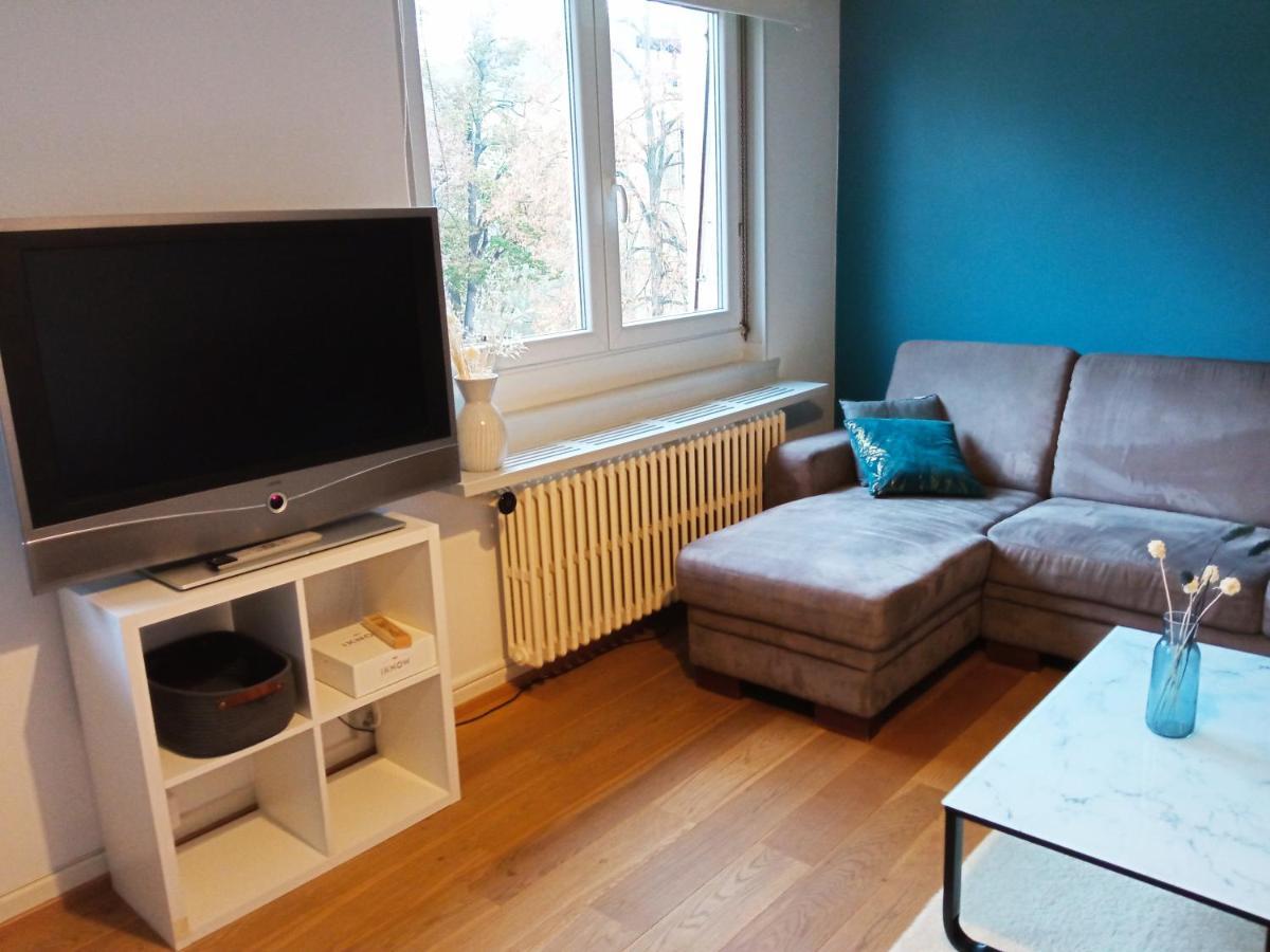 Rare A Colmar - Appartement Champ De Mars Vue Sur Parc - 70M2 - 2 Chambres Ngoại thất bức ảnh